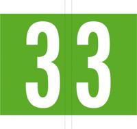 Codetab 3, rol van 500 tabs, licht groen Codetab 3, rol van 500 tabs, licht groen