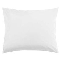 Kussensloop percale katoen - wit (2 stuks) - 60x70 cm