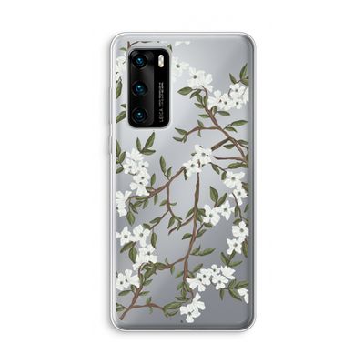 Blossoming spring: Huawei P40 Transparant Hoesje