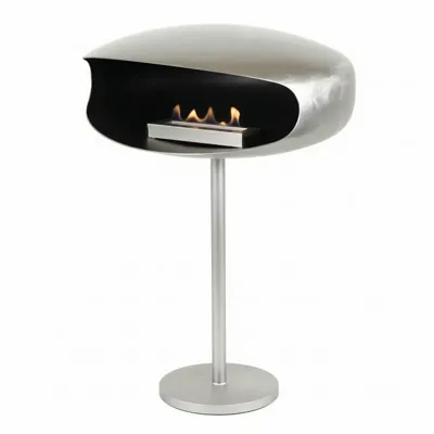 UFO-60 Staal vrijstaand | Hein & Haugaard | Vrijstaande bio-ethanol haard | Staal