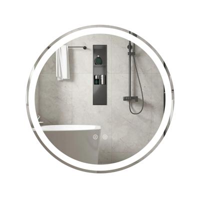 Ronde Spiegel met Ledverlichting Badkamerspiegel met Instelbare Helderheid