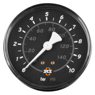 SKS Pompd manometer 80mm 10 bar zw