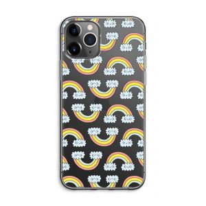 Regenboog: iPhone 11 Pro Max Transparant Hoesje