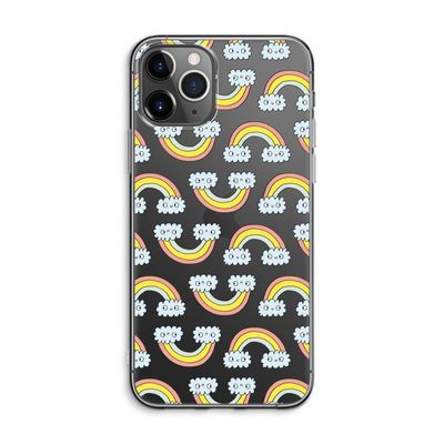 Regenboog: iPhone 11 Pro Max Transparant Hoesje
