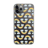 Regenboog: iPhone 11 Pro Max Transparant Hoesje