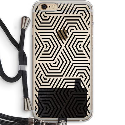 Magic pattern: iPhone 6 PLUS / 6S PLUS Transparant Hoesje met koord