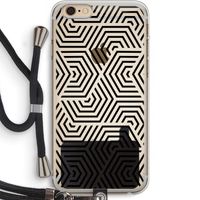 Magic pattern: iPhone 6 PLUS / 6S PLUS Transparant Hoesje met koord