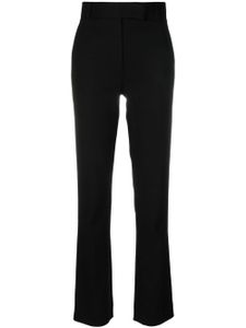 KHAITE pantalon évasée Emile à taille haute - Noir