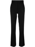 KHAITE pantalon évasée Emile à taille haute - Noir