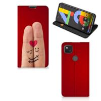 Google Pixel 4a Hippe | Standcase | Liefde - Origineel Romantisch Cadeau