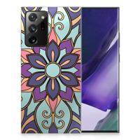 Samsung Galaxy Note20 Ultra | TPU Case | Purple Flower