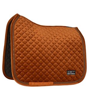 Anky Velvet Stones Zadeldek cognac maat:dr full