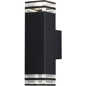 Konstsmide Pollux 408-750 Buitenlamp (wand) LED GU10 14 W Zwart