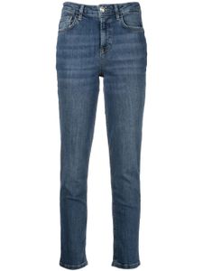 LIU JO jean skinny à patch logo - Bleu