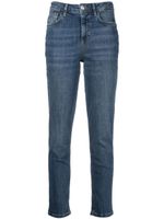 LIU JO jean skinny à patch logo - Bleu