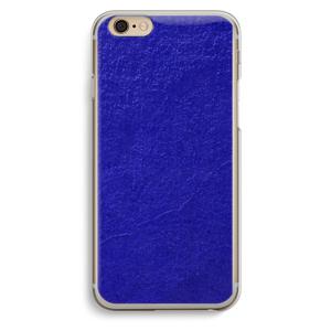Majorelle Blue: iPhone 6 / 6S Transparant Hoesje