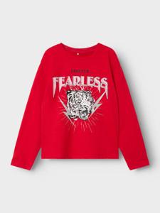 Name it zomer top meisjes - rood - Nkfronna