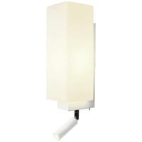 SLV QUADRASS SPOT 1003429 LED-wandlamp E27 2 W Wit