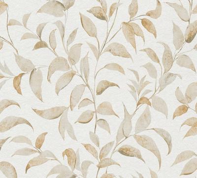 Livingwalls Profitex 2022 - Wit - Bladeren - 389623