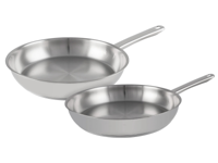 Cookinglife Koekenpannenset Superior - ø 24 & 28 cm - zonder anti-aanbaklaag - geschikt voor alle wartmebronnen