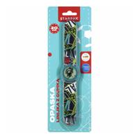 Klaparmband Liniaal met Gum Jongen