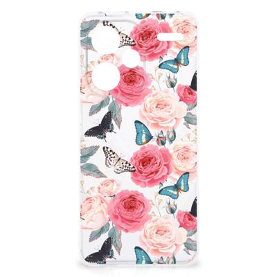 Xiaomi Redmi Note 13 Pro Plus | TPU Case | Butterfly Roses