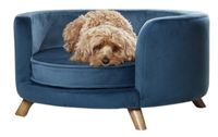 Enchanted pet Hondenmand op pootjes | Blauw | Sofa - thumbnail