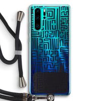 Moroccan Print: Huawei P30 Pro Transparant Hoesje met koord