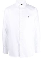 Polo Ralph Lauren chemise à logo brodé - Blanc