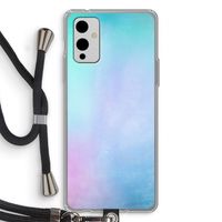 mist pastel: OnePlus 9 Transparant Hoesje met koord