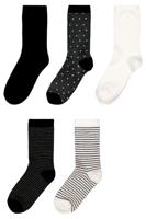 HEMA Dames Sokken - 5 Paar Zwart (zwart) - thumbnail