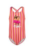 B.Nosy zomer badpak meisjes - K3 - roze, gestreept - Wila B.Nosy zomer badpak meisjes - K3 - roze, gestreept - Wila