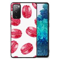 Samsung Galaxy S20 FE Back Cover Hoesje Pink Macarons