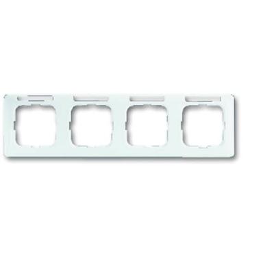 Busch-Jaeger 2CKA001754A4064 Frame Frame 4-voudig Reflex SI Zuiver wit (RAL 9010), Wit 1 stuk(s)