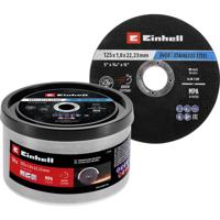 Einhell 711528 Doorslijpschijfset 125 mm 50 stuk(s) Metaal, RVS, Staal, Blik