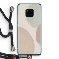 Geo #8: Huawei Mate 20 Pro Transparant Hoesje met koord
