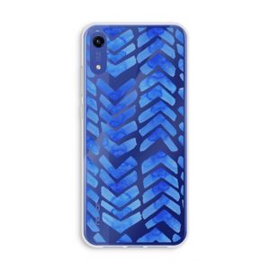 Blauwe pijlen: Honor Play 8A Transparant Hoesje