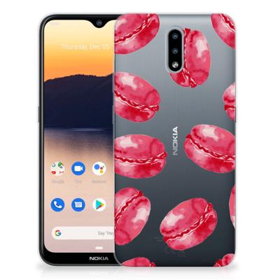 Nokia 2.3 | Siliconen Case | Pink Macarons