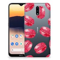Nokia 2.3 | Siliconen Case | Pink Macarons