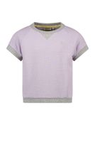 Like Flo Meisjes wafel top - Lilac