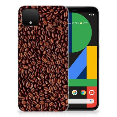 Google Pixel 4 XL | Siliconen Case | Koffiebonen