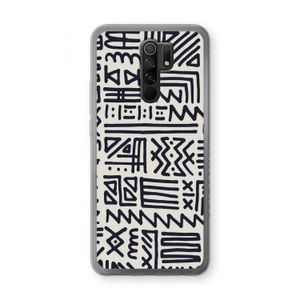 Marrakech print: Xiaomi Redmi 9 Transparant Hoesje