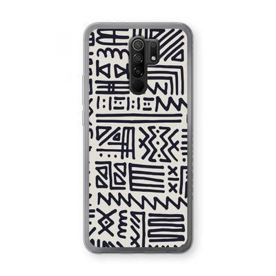 Marrakech print: Xiaomi Redmi 9 Transparant Hoesje