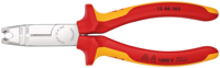 Knipex Ontmantelingstang geïsoleerd | Meer-componentengrepen | VDE-getest | Verchroomd | Lengte 165 mm - 13 46 165 SB