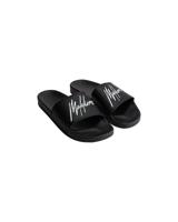 Malelions Signature Slides Ma3-ss25-05 Slippers 904 Black/white Malelions Signature Slides Ma3-ss25-05 Slippers 904 Black/white