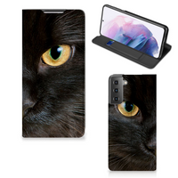 Samsung Galaxy S21 Plus Hoesje maken Zwarte Kat