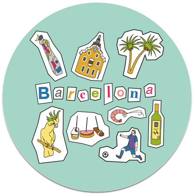 Barcelona Collage Barcelona Collage
