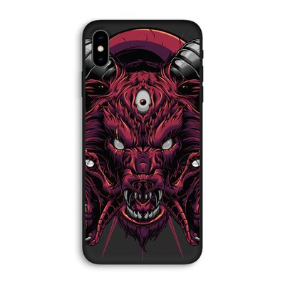 Hell Hound and Serpents: iPhone XS Max Biologisch afbreekbaar hoesje