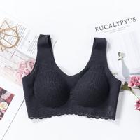 Lace Butterfly Ice Silk Seamless Wrap Chest Vest Underwear - thumbnail