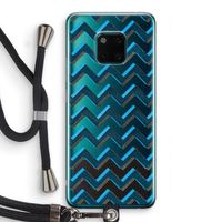 Onderbroken lijn: Huawei Mate 20 Pro Transparant Hoesje met koord